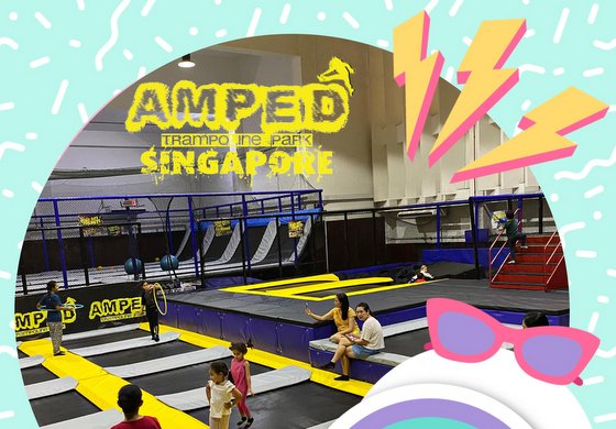 amped trampoline park near canninghill piers