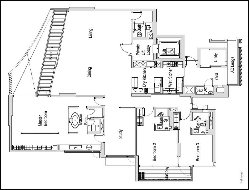 eden-residences-floor-plan-c1-3+1 Bedroom