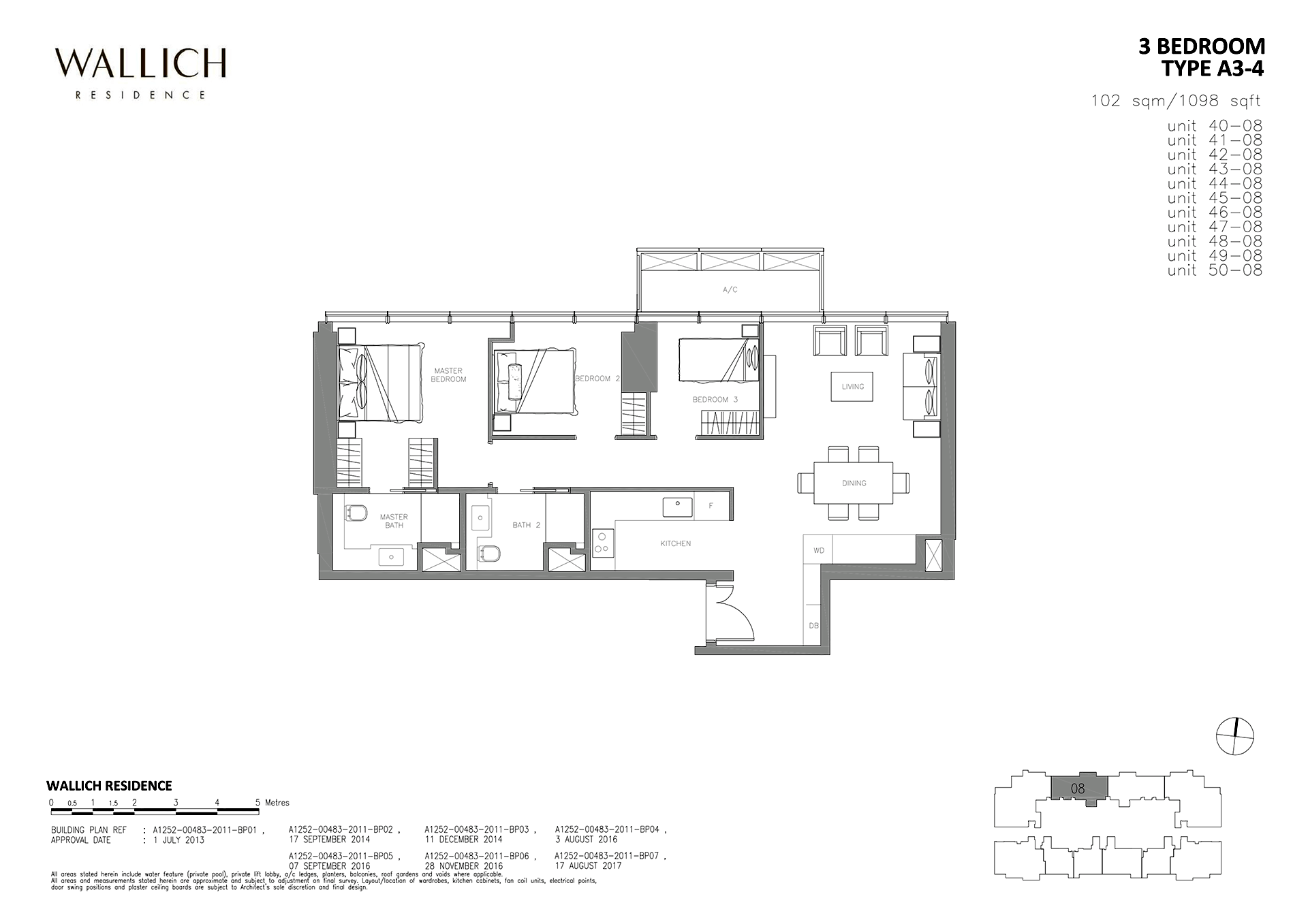 Wallich Residence floorplan-3BR-A3-4-wallich-residence