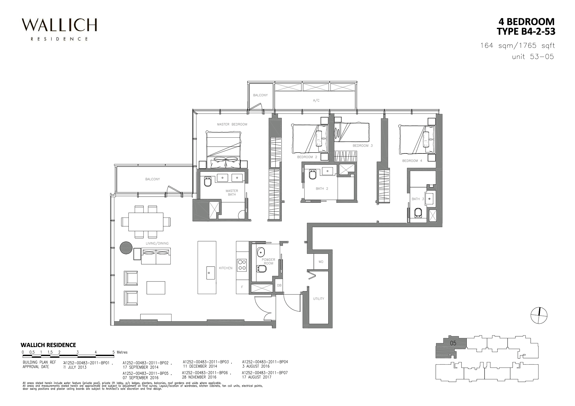 Wallich Residence floorplan-4BR-B4-2-53-wallich-residence