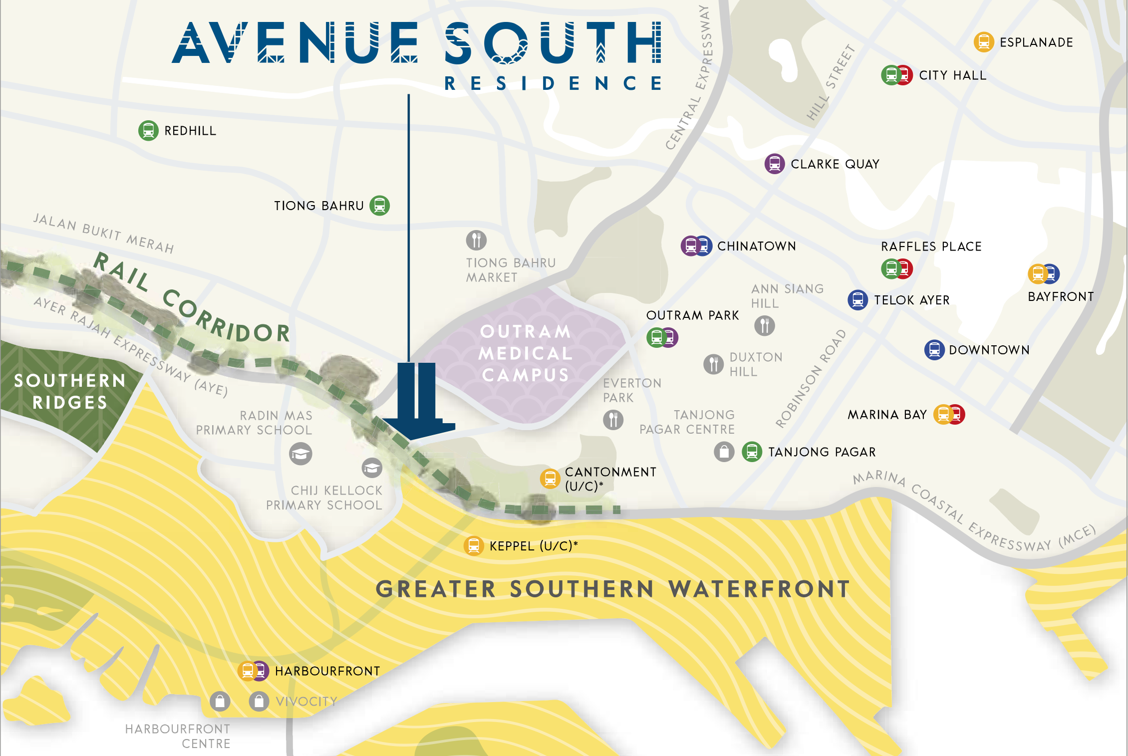 JC Group Properties avenue-south-residence-Map